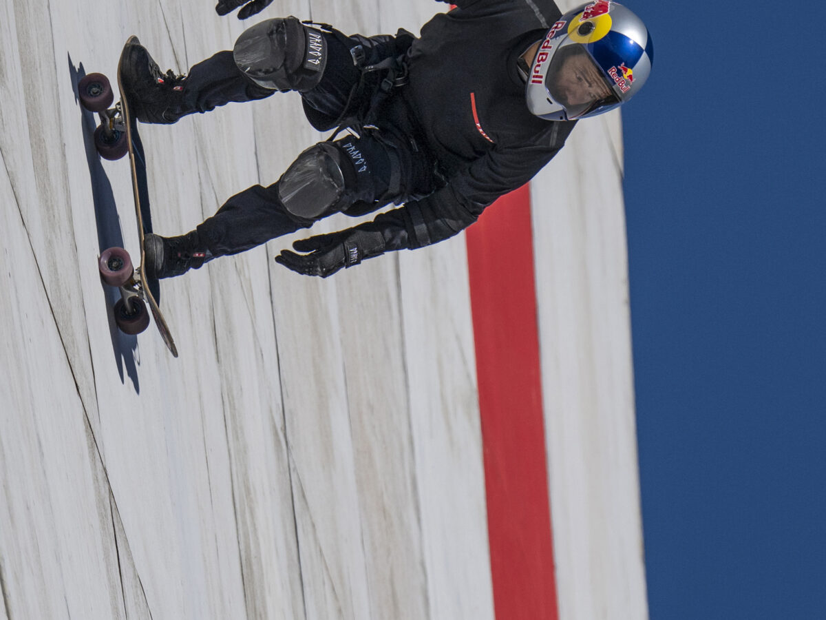 Skateboarding hero Sandro Dias shreds Brazilian skyscraper in Prada Linea Rossa