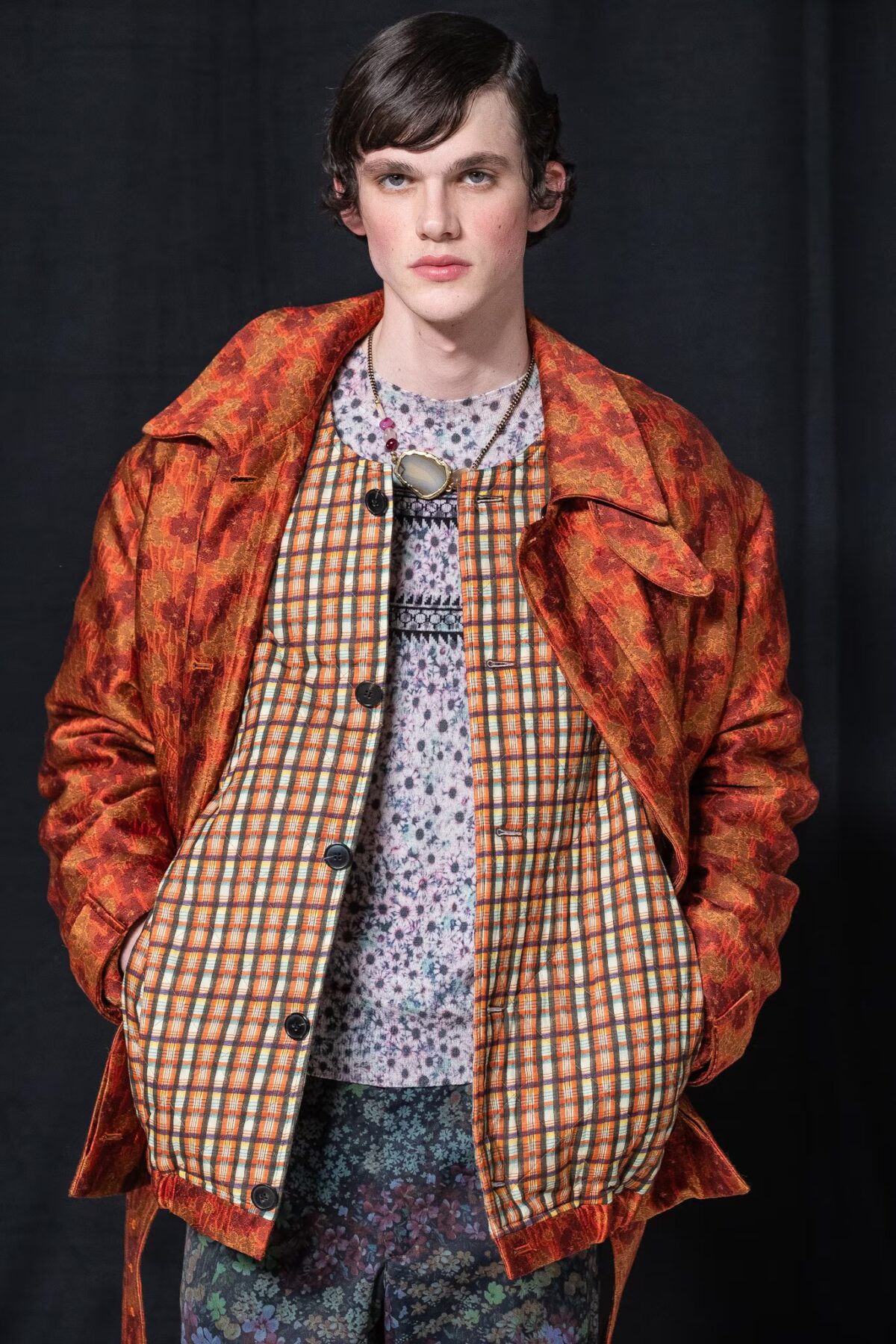 Backstage portraits from Dries Van Noten’s AW26 men’s show