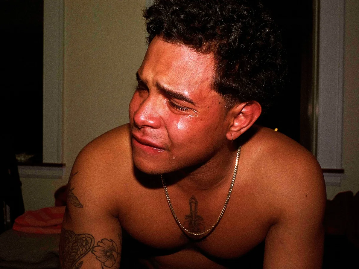 These photos tenderly portray another side of masculinity