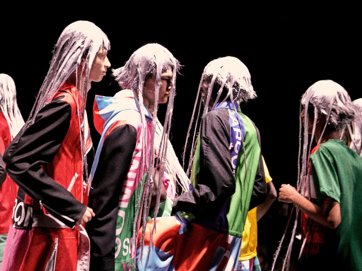 Comme des Garçons SS27 dreams of colour without conflict