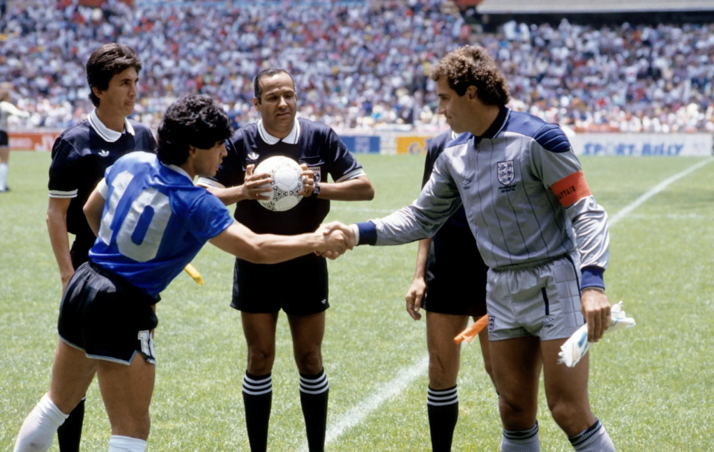 The Tunisian referee who witnessed Maradona's Hand of God and
